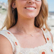 Cargar imagen en el visor de la galería, COLLAR PLATA OSITO CADENA BOLITAS