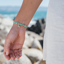 Cargar imagen en el visor de la galería, PULSERA NAUTICA VERDE
