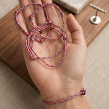 Cargar imagen en el visor de la galería, PULSERA NAUTICA ROJA TURQUESA