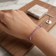Cargar imagen en el visor de la galería, PULSERA NAUTICA ROJA TURQUESA