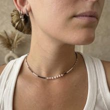 Cargar imagen en el visor de la galería, COLLAR MOSTACILLAS ESPUMA BLANCA