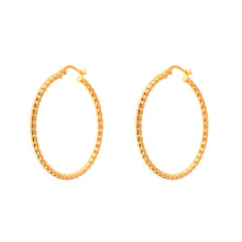 Cargar imagen en el visor de la galería, ARGOLLAS GOLD ONDULADA