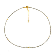 Cargar imagen en el visor de la galería, CHOKER GOLD LABRADORITA