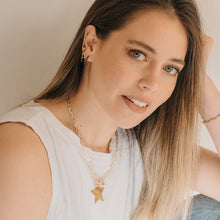 Cargar imagen en el visor de la galería, COLLAR GOLD CADENA MARINERO ESTRELLA