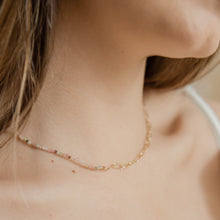 Cargar imagen en el visor de la galería, CHOKER GOLD TURMALINA