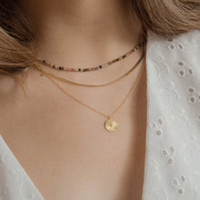 Cargar imagen en el visor de la galería, COLLAR GOLD FLOR ZIRCON