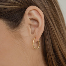 Cargar imagen en el visor de la galería, ARGOLLAS GOLD ONDULADA