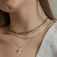 Cargar imagen en el visor de la galería, CHOKER GOLD CUARZO RUTILADO