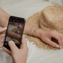 Cargar imagen en el visor de la galería, PULSERA GOLD CUARZO RUTILADO