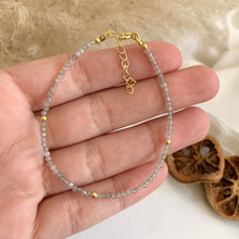 Cargar imagen en el visor de la galería, PULSERA GOLD LABRADORITA