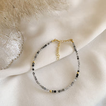 Cargar imagen en el visor de la galería, PULSERA GOLD CUARZO RUTILADO