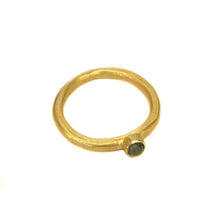Cargar imagen en el visor de la galería, ANILLO GOLD PIEDRITA - Piedra Marina