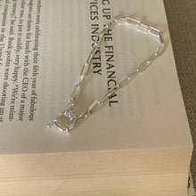 Cargar imagen en el visor de la galería, PULSERA PLATA CADENA MARINERO - Piedra Marina
