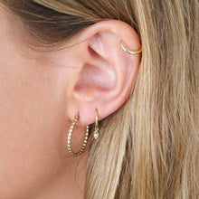 Cargar imagen en el visor de la galería, ARGOLLAS GOLD ONDULADA