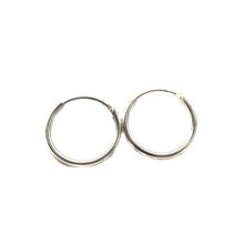 Cargar imagen en el visor de la galería, ARGOLLAS 14 PLATA - Piedra Marina