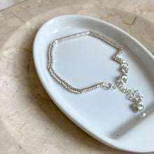 Cargar imagen en el visor de la galería, PULSERA PLATA TUBITOS