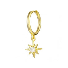 Cargar imagen en el visor de la galería, ARGOLLA SOL ZIRCÓN GOLD