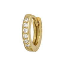 Cargar imagen en el visor de la galería, ARGOLLA ZIRCÓN GOLD