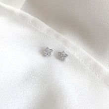 Cargar imagen en el visor de la galería, AROS ESTRELLA PLATA PAR