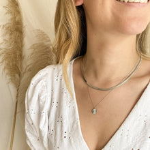 Cargar imagen en el visor de la galería, COLLAR PLATA FLOR ZIRCON