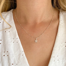 Cargar imagen en el visor de la galería, COLLAR PLATA BALLS ESTRELLA LISA