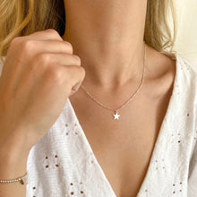Cargar imagen en el visor de la galería, COLLAR PLATA BALLS ESTRELLA LISA