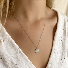 Cargar imagen en el visor de la galería, COLLAR PLATA FLOR ZIRCON