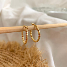 Cargar imagen en el visor de la galería, ARGOLLAS GOLD ONDULADA
