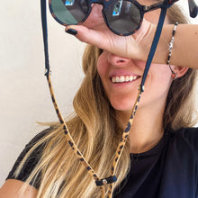Cargar imagen en el visor de la galería, STRAP CUERO LEOPARDO Y NEGRO