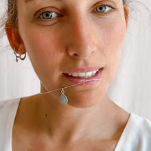 Cargar imagen en el visor de la galería, COLLAR PLATA AMAZONITA