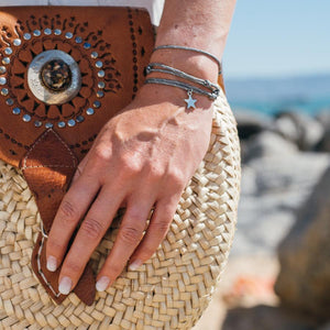PULSERA NAUTICA GRIS