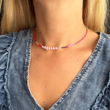 Cargar imagen en el visor de la galería, COLLAR MOSTACILLAS BRISA CORAL
