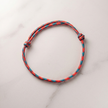 Cargar imagen en el visor de la galería, PULSERA NAUTICA FUCSIA TURQUESA
