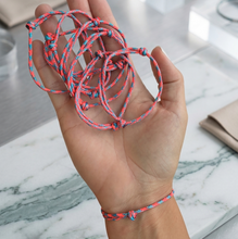Cargar imagen en el visor de la galería, PULSERA NAUTICA FUCSIA TURQUESA
