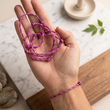 Cargar imagen en el visor de la galería, PULSERA NAUTICA ROSADA AZUL

