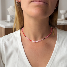 Cargar imagen en el visor de la galería, COLLAR MOSTACILLAS BRISA CORAL
