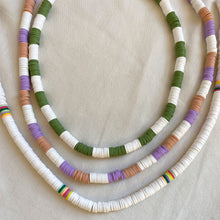 Cargar imagen en el visor de la galería, COLLAR MOSTACILLAS BLANCAS COLORES
