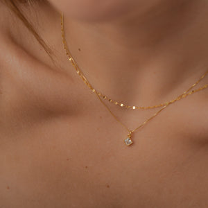 COLLAR ROMBO GOLD
