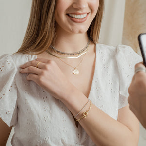 PULSERA GOLD CADENA MARINERO