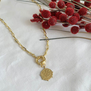 COLLAR GOLD CADENA MARINERO ROMANO