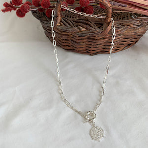 COLLAR PLATA MARINERO ROMANO