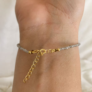 PULSERA GOLD LABRADORITA