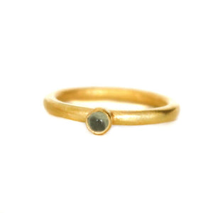 ANILLO GOLD PIEDRITA - Piedra Marina