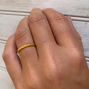 ANILLO GOLD SNAKE