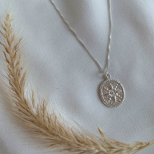 COLLAR PLATA PUNTAS