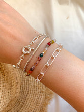 Cargar imagen en el visor de la galería, PULSERA PLATA ESLABONES
