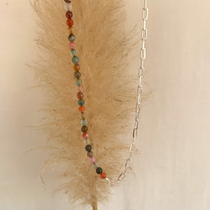 COLLAR PIEDRAS COLORES