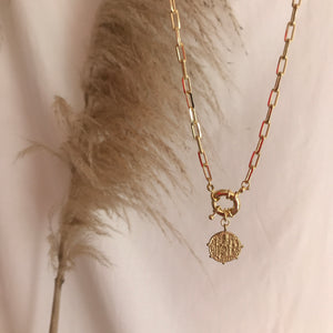 COLLAR GOLD CADENA MARINERO ROMANO