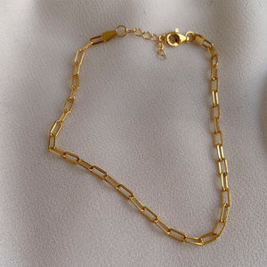 PULSERA GOLD CADENA ESLABONES