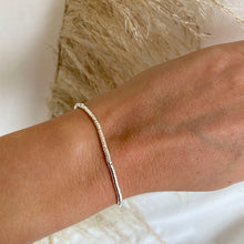 Cargar imagen en el visor de la galería, PULSERA PLATA TUBITOS
